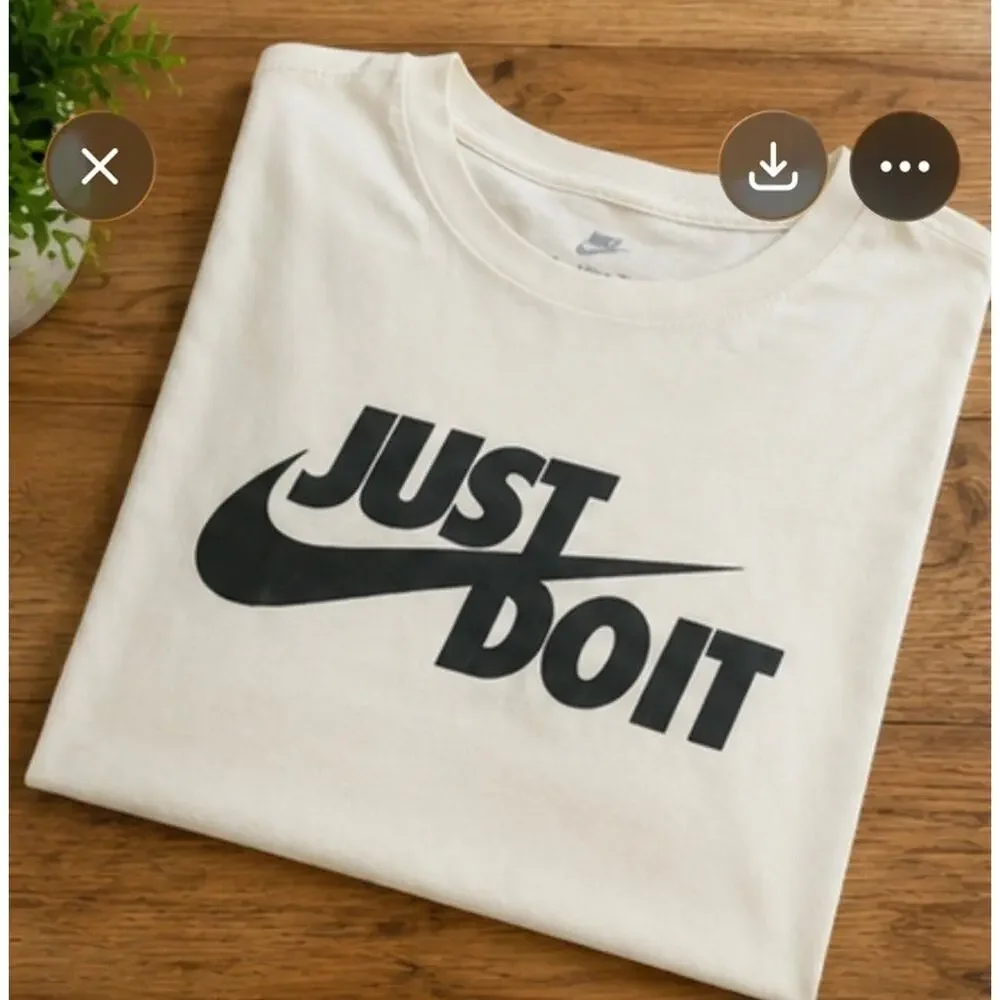 Nike white sportswear